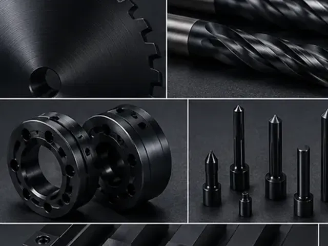 Black Mamba Black coated parts