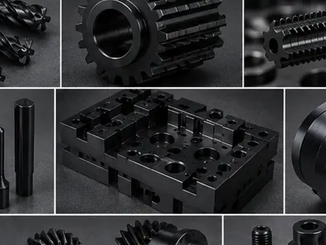 Black Widow coated parts — Already-hardened cutting tools (re-coat without tempering)