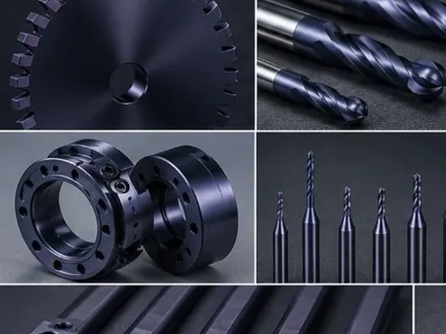 Scorpion Stinger Violet-Black coated parts
