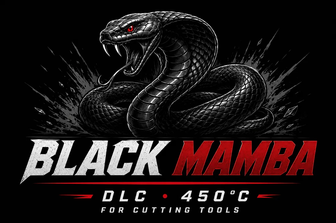 Black Mamba — DLC Black coating, 450 °C